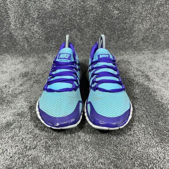 Nike Free 3.0 V3 454079-415 Women’s Size 8 Blue Purple Running Shoes Used - Picture 4 of 13